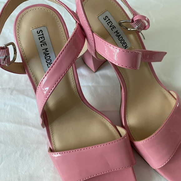Steve Madden pink platform heels - Picture 8 of 12